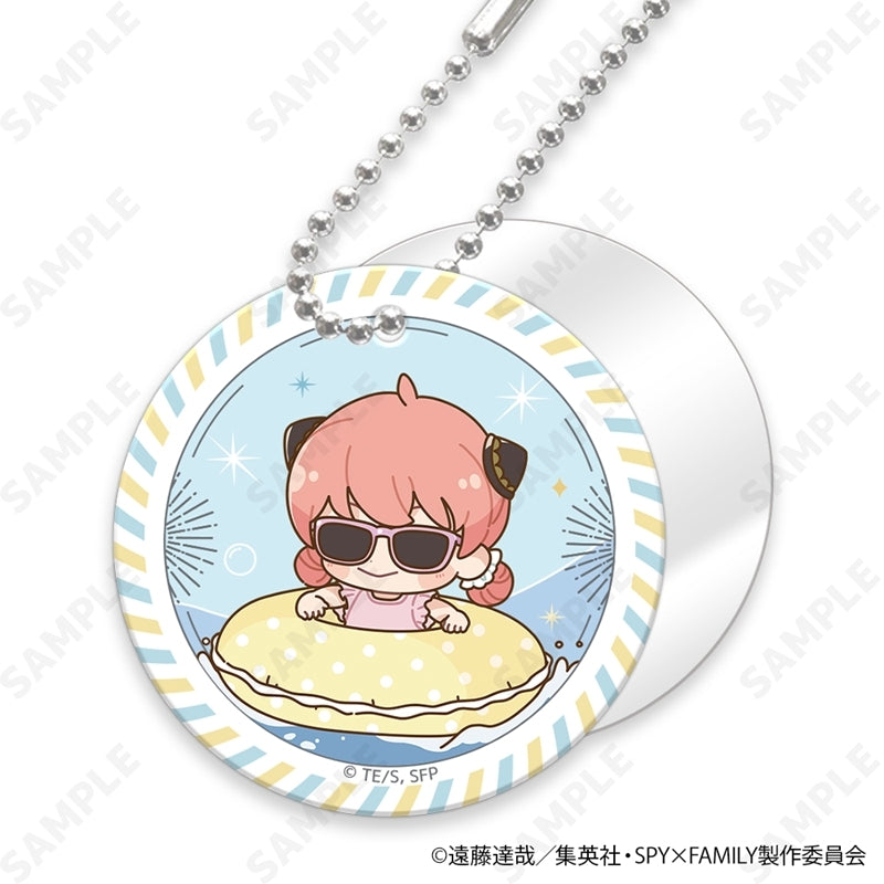 (1BOX=6)(Goods - Mirror) TV Anime SPY x FAMILY Trading Sliding Mirror Chibi ver. [Summer Outing](Blind Box -Single)