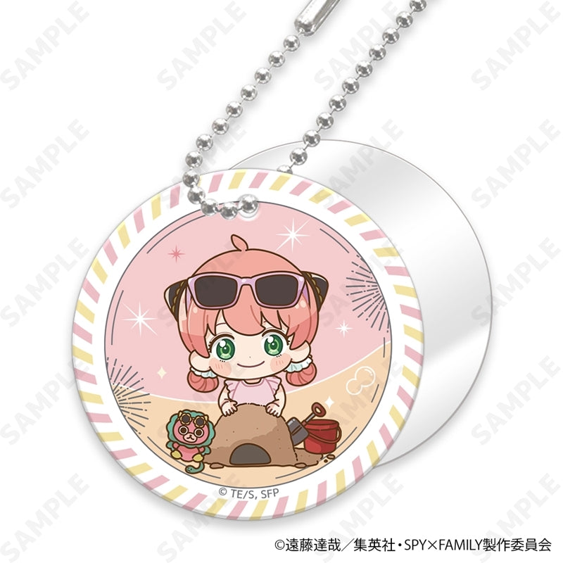 (1BOX=6)(Goods - Mirror) TV Anime SPY x FAMILY Trading Sliding Mirror Chibi ver. [Summer Outing](Blind Box -Single)