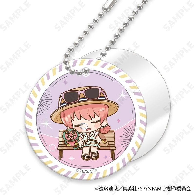 (1BOX=6)(Goods - Mirror) TV Anime SPY x FAMILY Trading Sliding Mirror Chibi ver. [Summer Outing](Blind Box -Single)