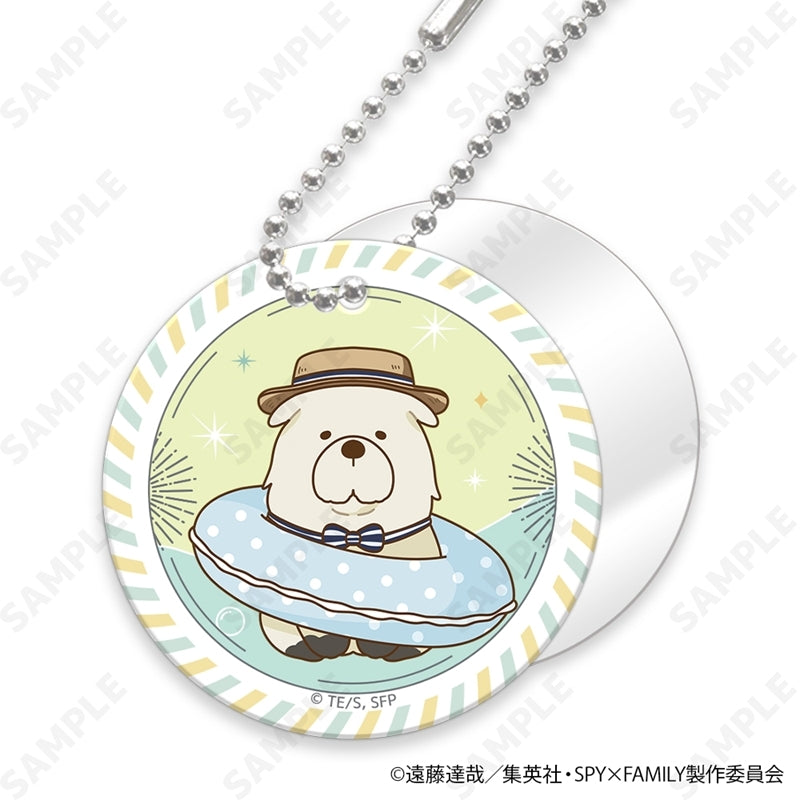 (1BOX=6)(Goods - Mirror) TV Anime SPY x FAMILY Trading Sliding Mirror Chibi ver. [Summer Outing](Blind Box -Single)