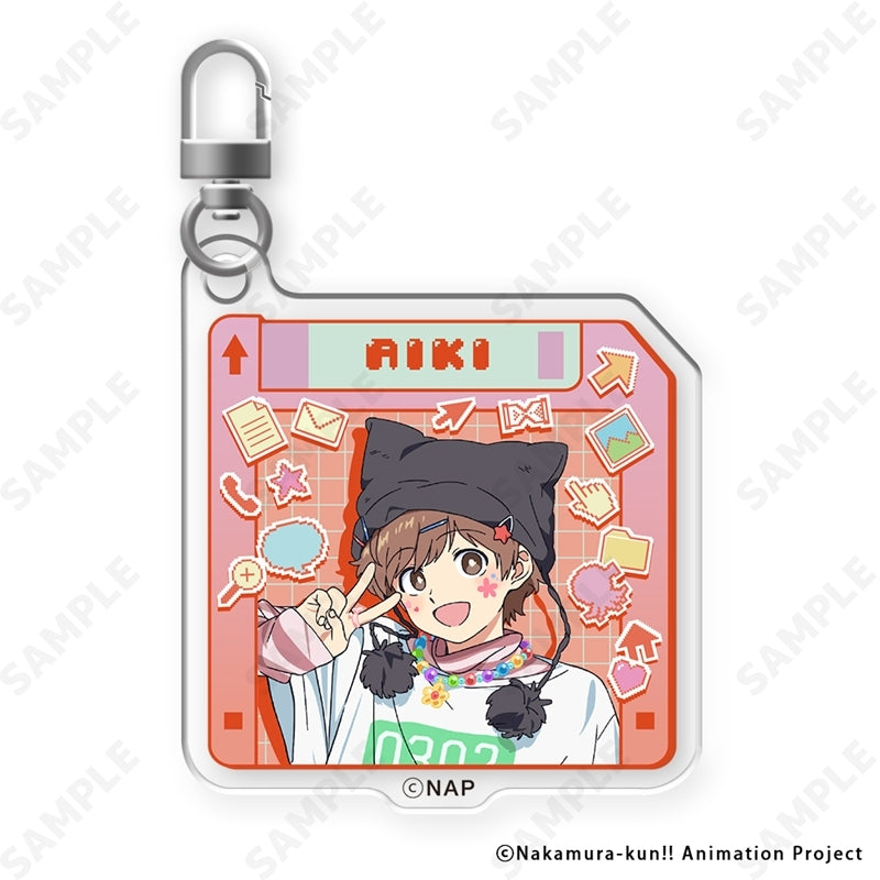 (Goods - Keychain) TV Anime Go for It, Nakamura! Acrylic Keychain 2. Aiki Hirose [Y2K]