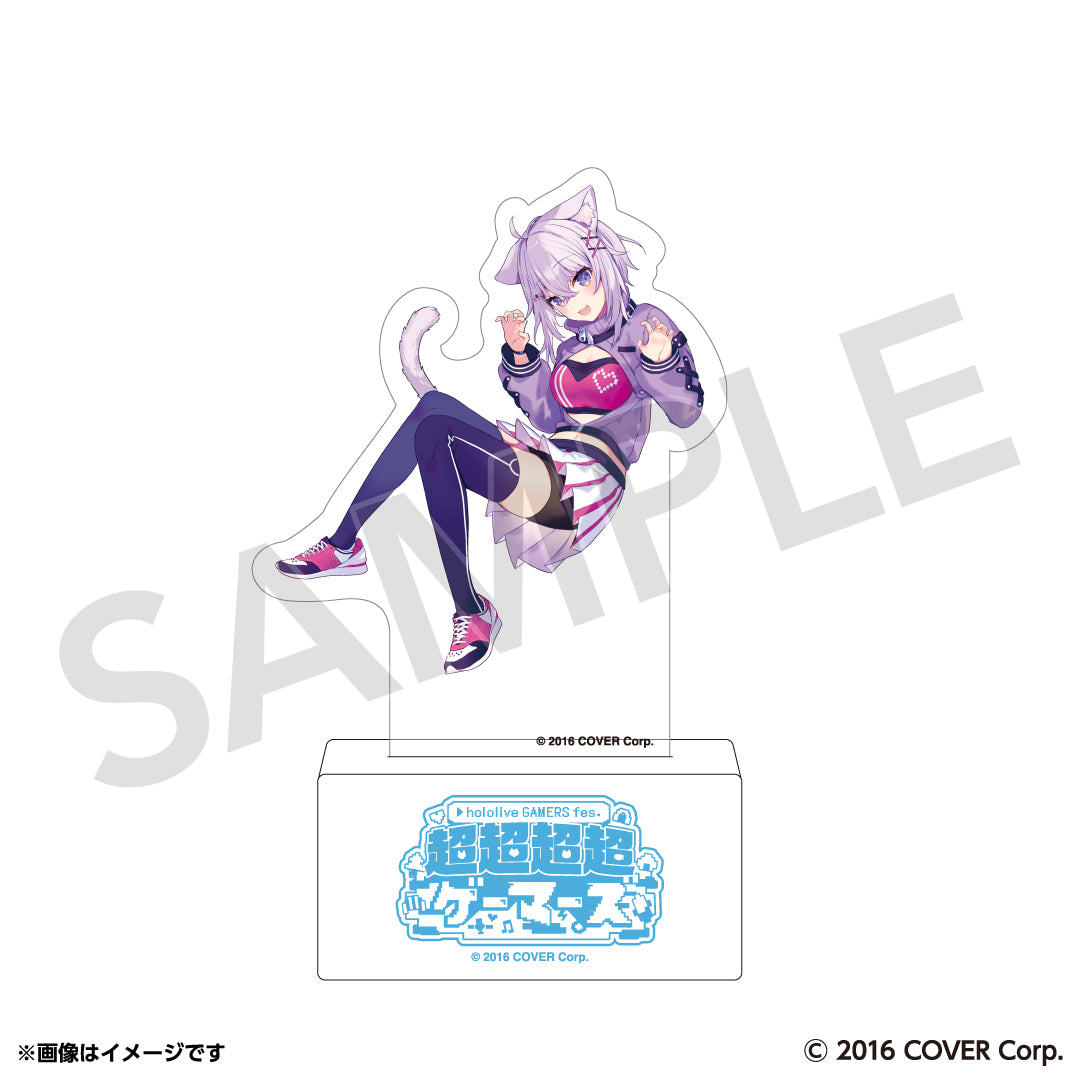 (Goods - Acrylic Stand) [hololive] hololive GAMERS fes. Cho Gamers LED Acrylic Stand / Nekomata Okayu
