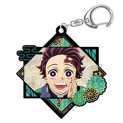 (Goods - Key Chain) Demon Slayer: Kimetsu no Yaiba Raden style Series Vol. 3 Acrylic Key Chain Tanjiro Kamado