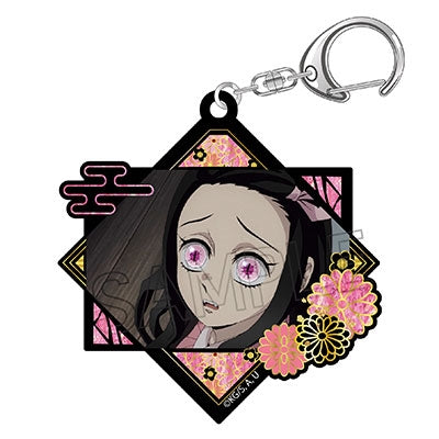 (Goods - Key Chain) Demon Slayer: Kimetsu no Yaiba Raden style Series Vol. 3 Acrylic Key Chain Nezuko Kamado