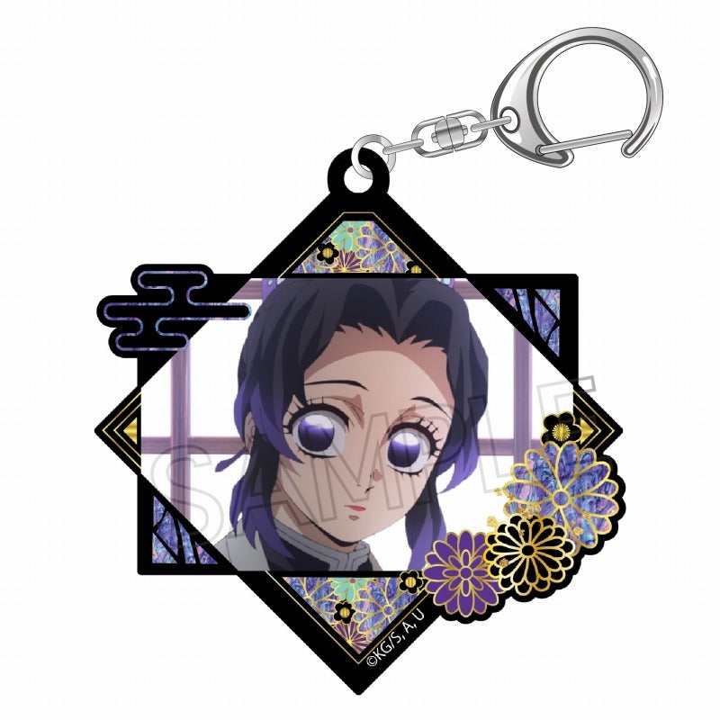 (Goods - Key Chain) Demon Slayer: Kimetsu no Yaiba Raden style Series Vol. 3 Acrylic Key Chain Shinobu Kocho