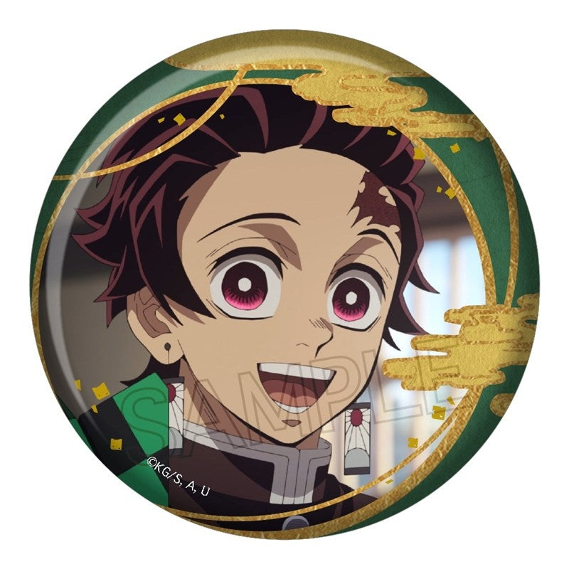 (Goods - Badge) Demon Slayer: Kimetsu no Yaiba Foil Embossed Button Badge Vol. 2 Tanjiro Kamado
