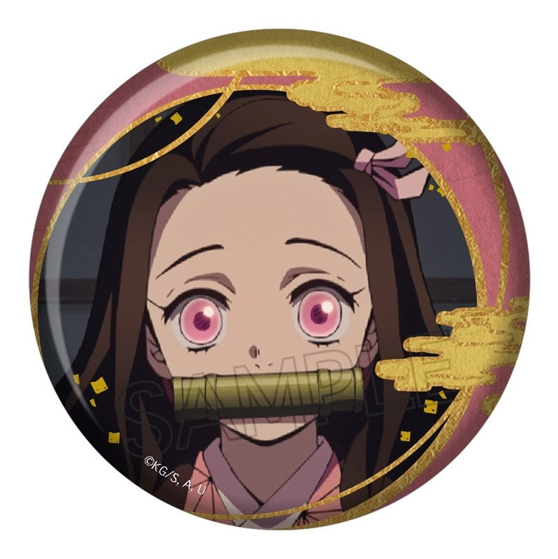(Goods - Badge) Demon Slayer: Kimetsu no Yaiba Foil Embossed Button Badge Vol. 2 Nezuko Kamado