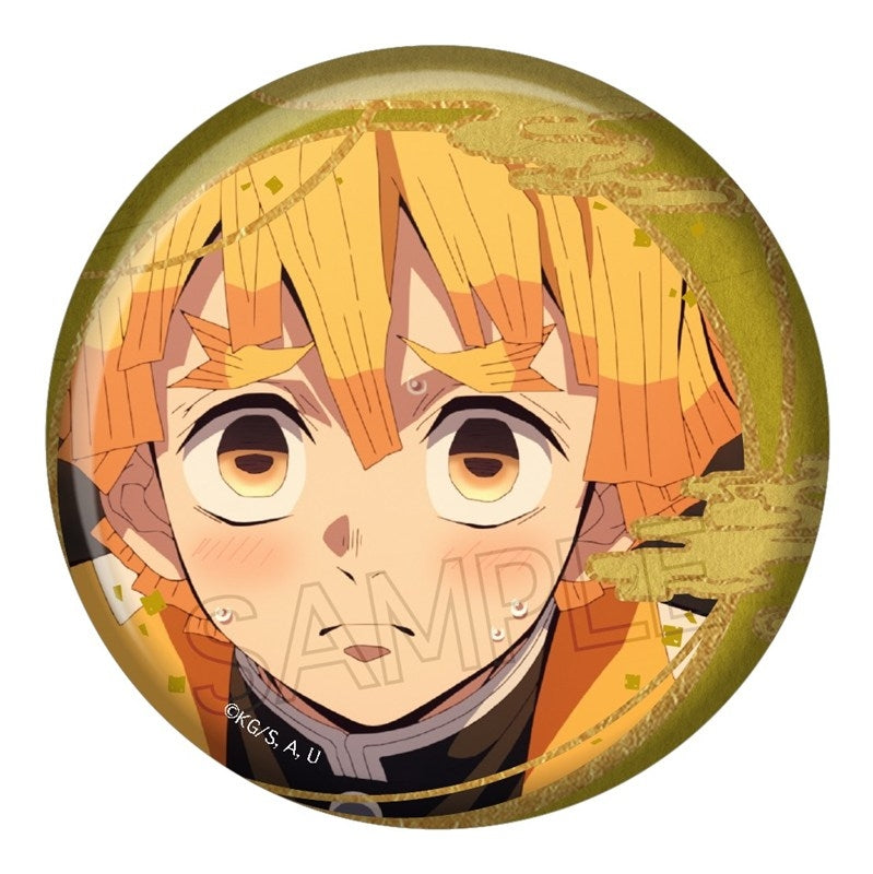 (Goods - Badge) Demon Slayer: Kimetsu no Yaiba Foil Embossed Button Badge Vol. 2 Zenitsu Agatsuma