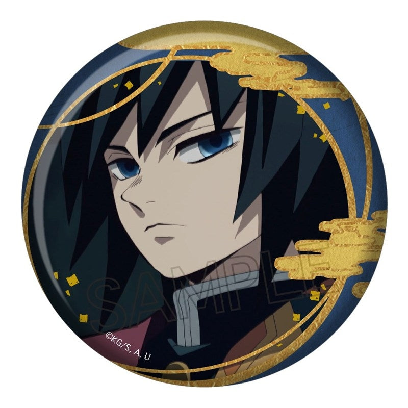(Goods - Badge) Demon Slayer: Kimetsu no Yaiba Foil Embossed Button Badge Vol. 2 Giyu Tomioka