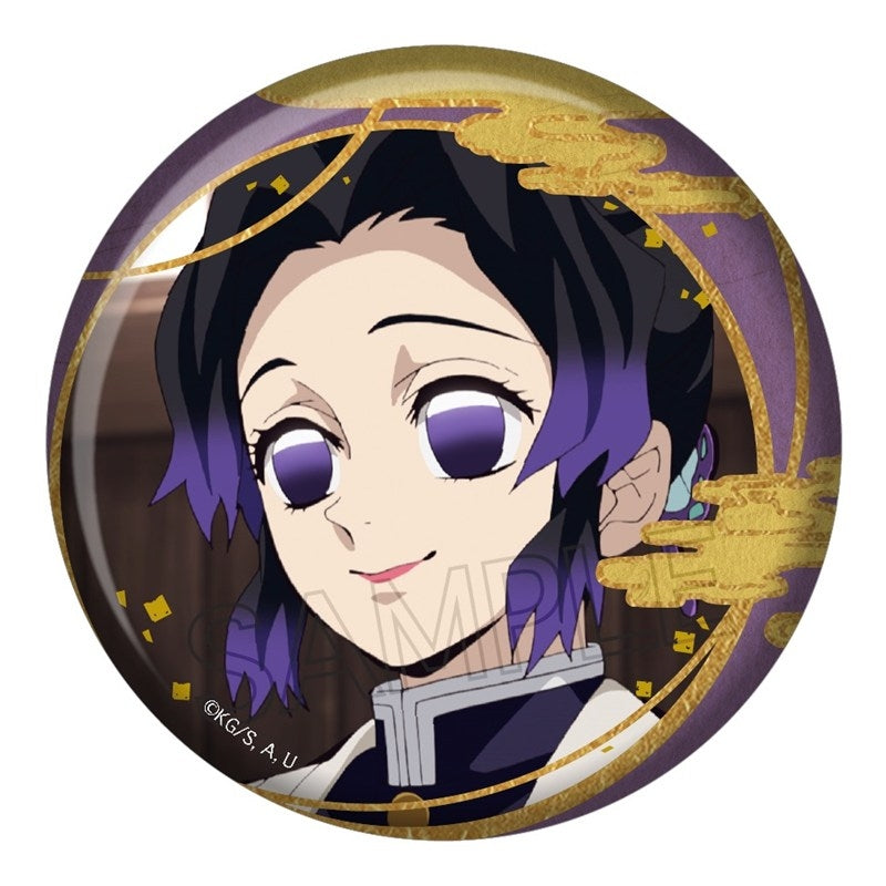 (Goods - Badge) Demon Slayer: Kimetsu no Yaiba Foil Embossed Button Badge Vol. 2 Shinobu Kocho