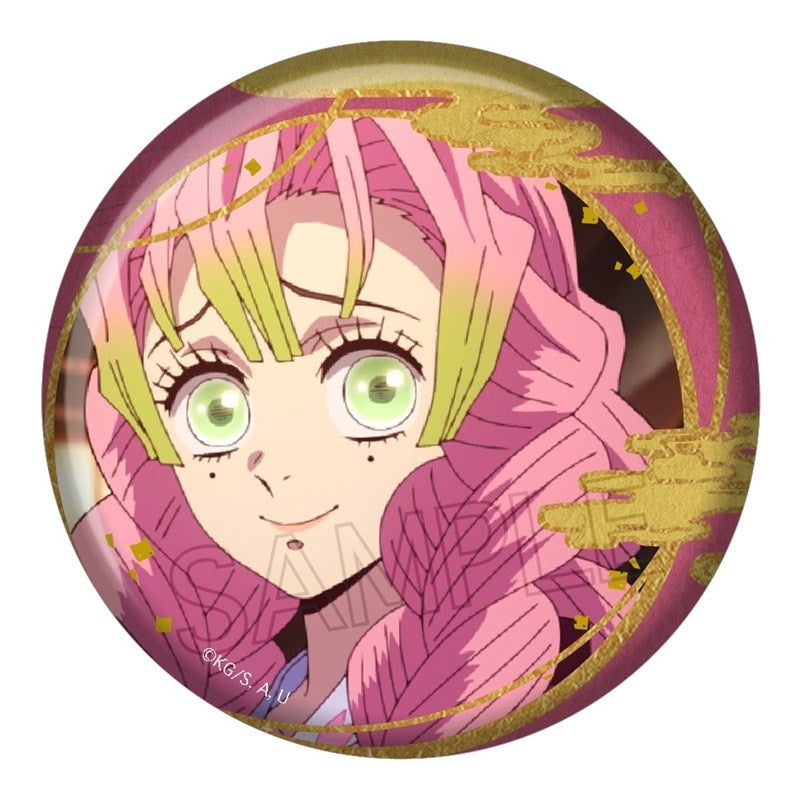 (Goods - Badge) Demon Slayer: Kimetsu no Yaiba Foil Embossed Button Badge Vol. 2 Mitsuri Kanroji