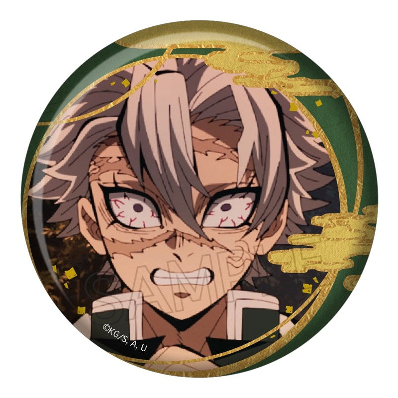(Goods - Badge) Demon Slayer: Kimetsu no Yaiba Foil Embossed Button Badge Vol. 2 Sanemi Shinazugawa