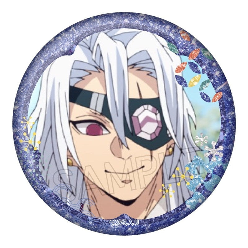 (Goods - Badge) Demon Slayer: Kimetsu no Yaiba Glitter Button Badge Vol. 2 (Blind Box -Single)