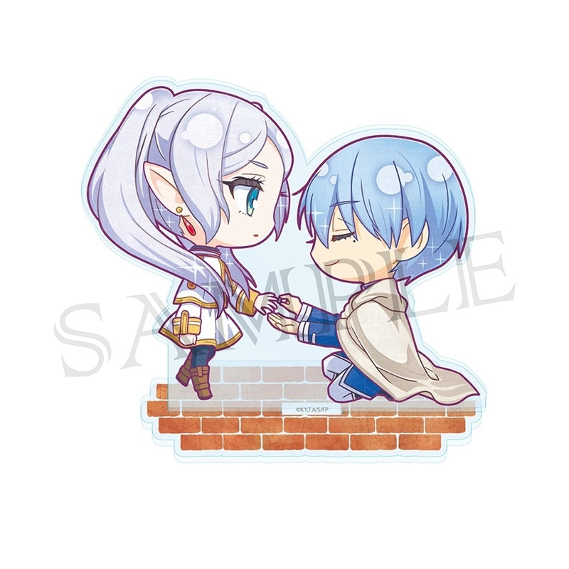 (Goods - Acrylic Stand) Frieren: Beyond Journey's End Vintage Series Chibi Acrylic Stand Mirrored Lotus Ring