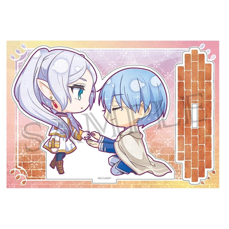 (Goods - Acrylic Stand) Frieren: Beyond Journey's End Vintage Series Chibi Acrylic Stand Mirrored Lotus Ring