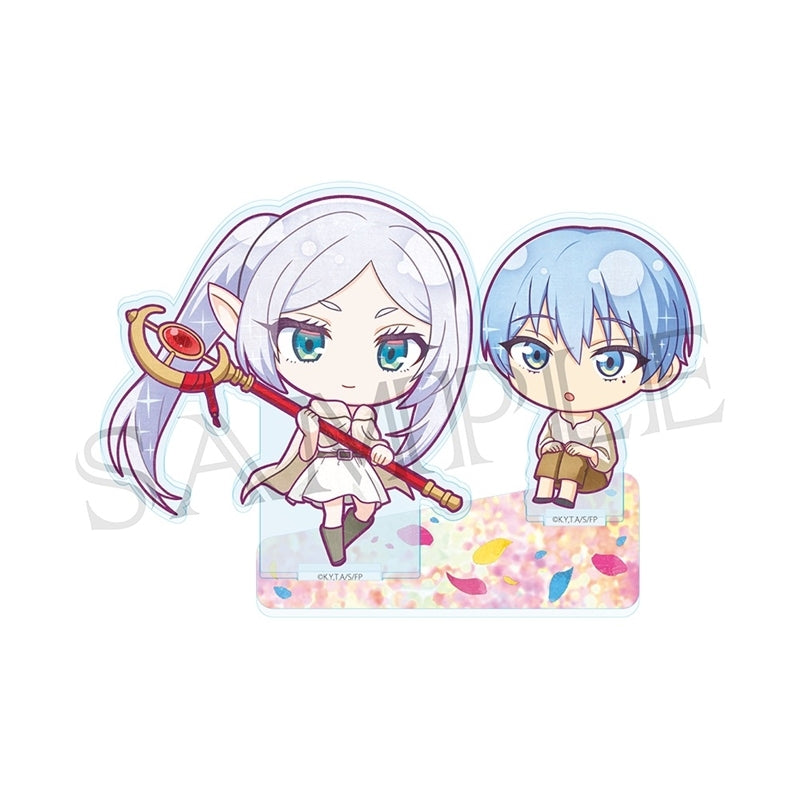 (Goods - Acrylic Stand) Frieren: Beyond Journey's End Vintage Series Chibi Acrylic Stand Field of Flowers Spell