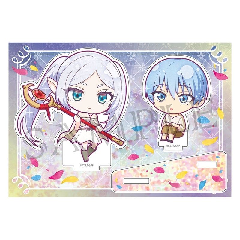 (Goods - Acrylic Stand) Frieren: Beyond Journey's End Vintage Series Chibi Acrylic Stand Field of Flowers Spell