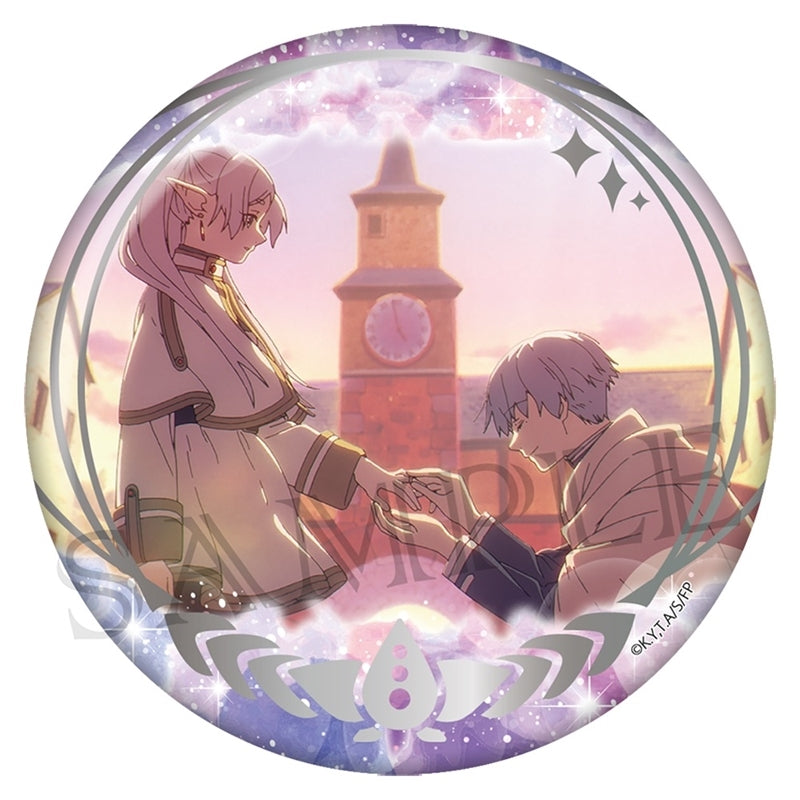 (Goods - Badge) Frieren: Beyond Journey's End Foil Button Badge Frieren & Himmel