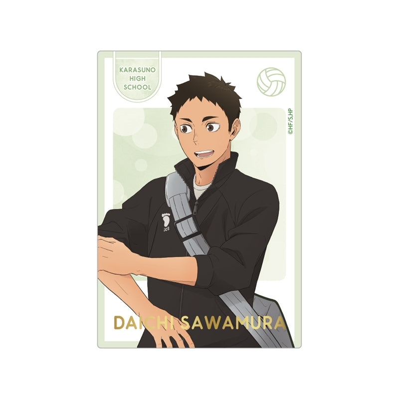 (Goods - Card) Haikyu!! feat. Exclusive Art Trading Card Selection Sakanoshita Market (Blind Box -Single)