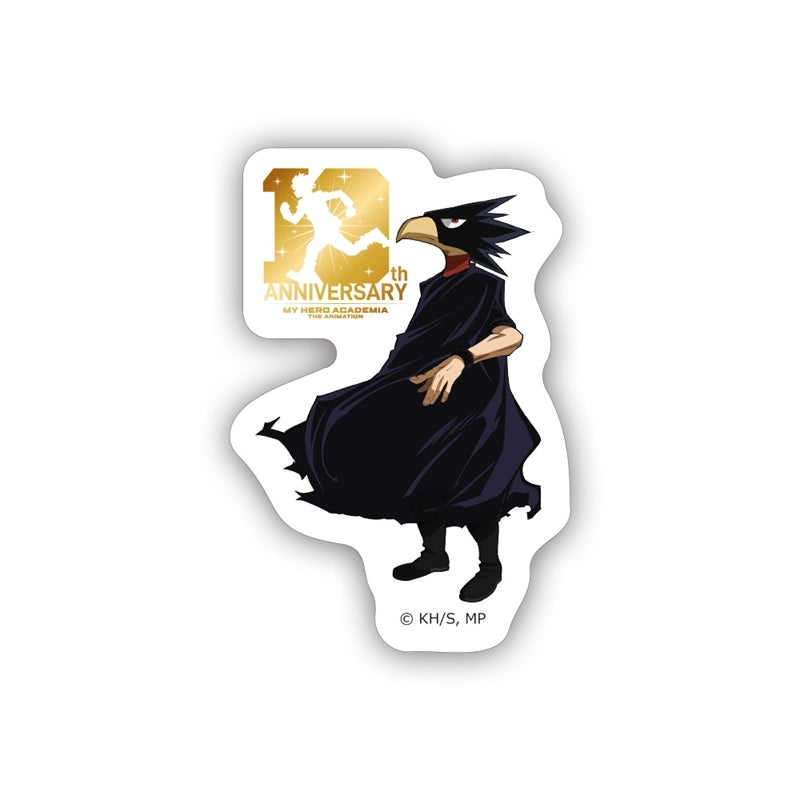 (Goods - Sticker) My Hero Academia 10th Anniversary Sticker Fumikage Tokoyami