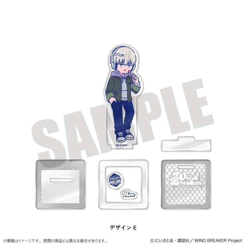 (Goods - Acrylic Stand) WIND BREAKER TV Anime Newtoro Vol.2 Acrylic Stand E Ren Kaji