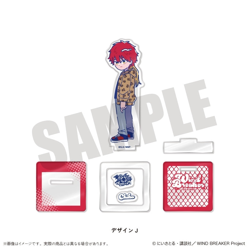 (Goods - Acrylic Stand) WIND BREAKER TV Anime Newtoro Vol.2 Acrylic Stand J Chika Takiishi