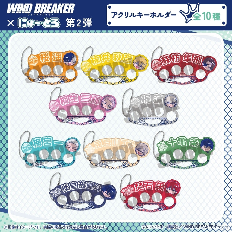 (Goods - Keychain) WIND BREAKER TV Anime Newtoro Vol.2 Acrylic Keychain A Haruka Sakura