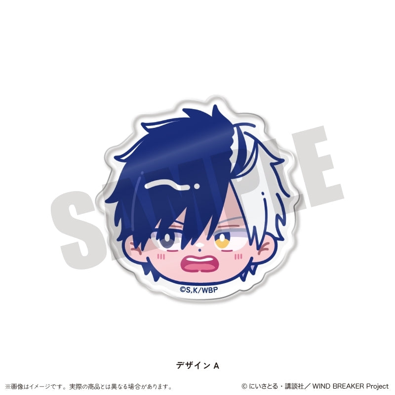 (Goods - Hair Accessory) WIND BREAKER TV Anime Newtoro Vol.2 Face Clip A Haruka Sakura