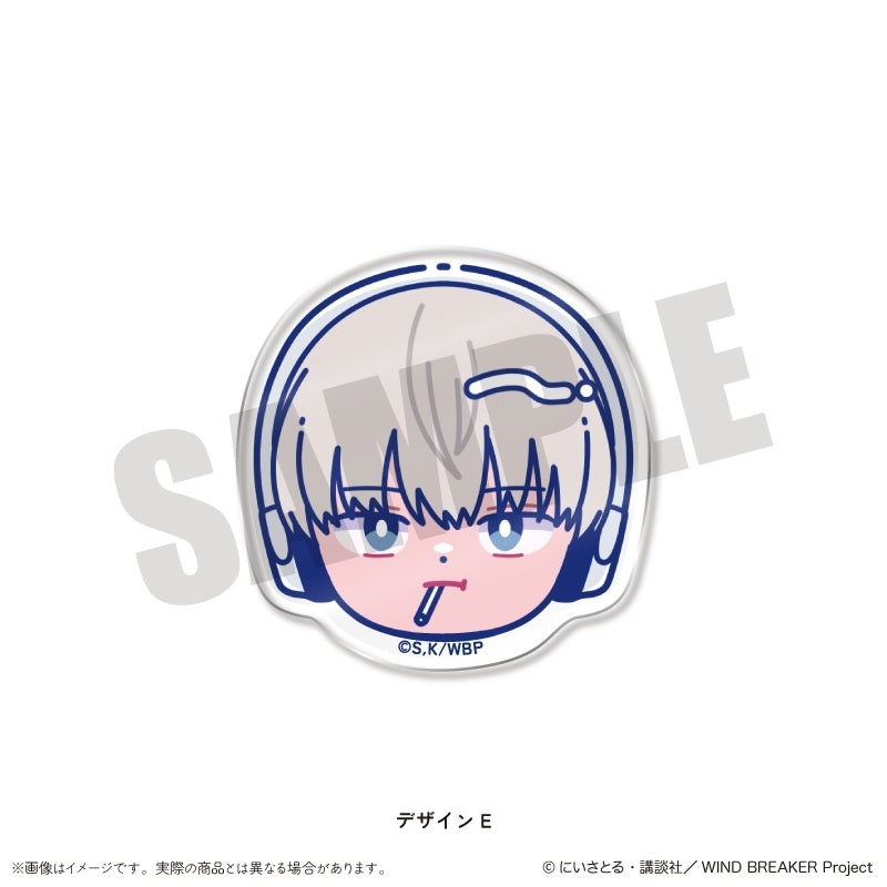(Goods - Hair Accessory) WIND BREAKER TV Anime Newtoro Vol.2Face Clip E Ren Kaji
