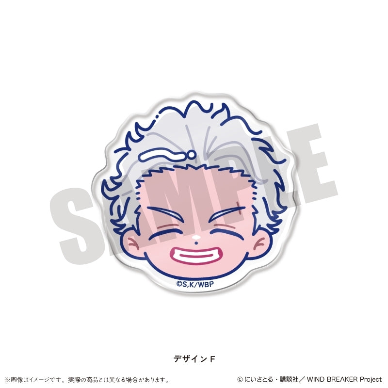 (Goods - Hair Accessory) WIND BREAKER TV Anime Newtoro Vol.2 Face Clip F Hajime Umemiya