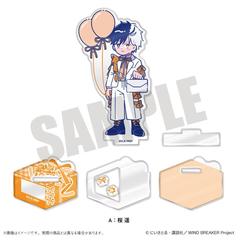 (Goods - Acrylic Stand) WIND BREAKER Newtro Birthday Acrylic Stand Photo Ver. Sakura A