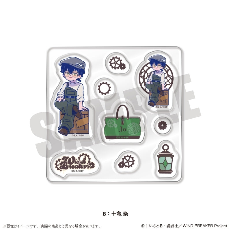 (Goods - Sticker) WIND BREAKER Newtro Birthday Custom Sticker Sheet Jo Togame B