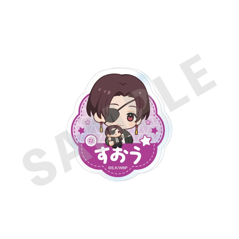 (Goods - Badge) TV Anime WIND BREAKER Dakko Series Name Badge (Hayato Suo)