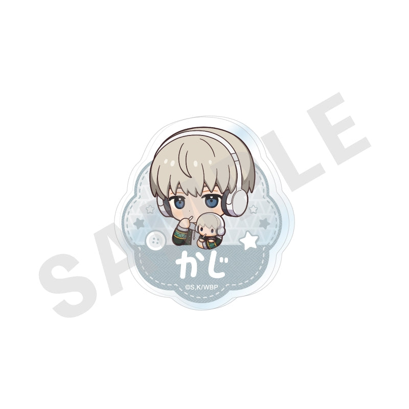 (Goods - Badge) TV Anime WIND BREAKER Dakko Series Name Badge (Ren Kaji)