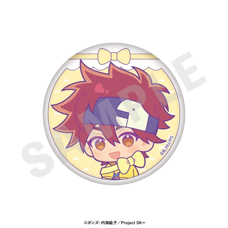 (Goods - Badge) Original TV Anime - SK8 the Infinity Chibi Ribbon Series Trading Button Badge (8 Types Total) (Blind Box -Single)