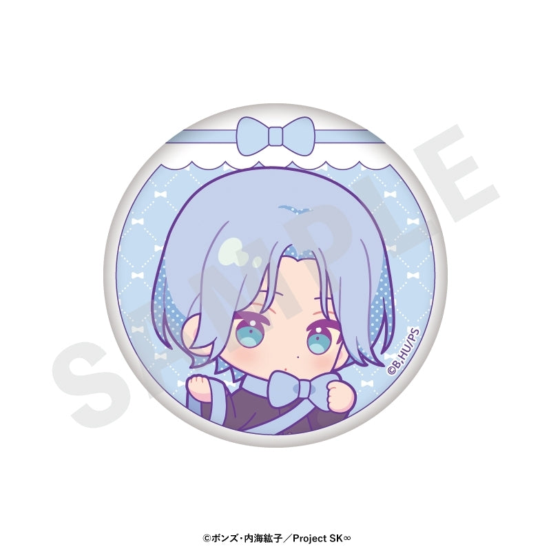 (Goods - Badge) Original TV Anime - SK8 the Infinity Chibi Ribbon Series Trading Button Badge (8 Types Total) (Blind Box -Single)