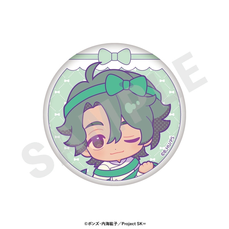 (Goods - Badge) Original TV Anime - SK8 the Infinity Chibi Ribbon Series Trading Button Badge (8 Types Total) (Blind Box -Single)