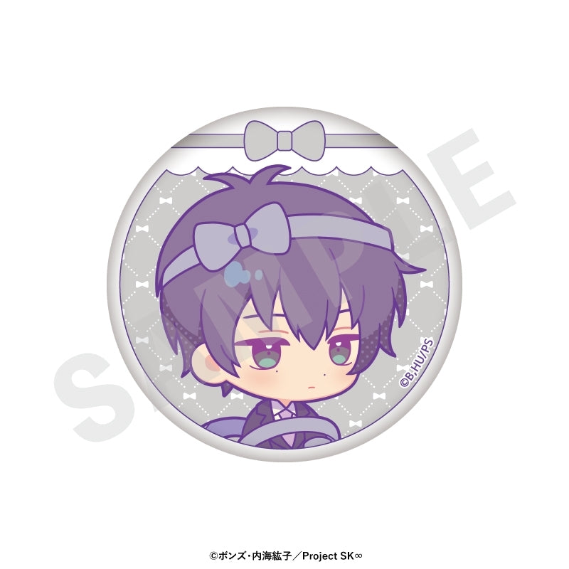 (Goods - Badge) Original TV Anime - SK8 the Infinity Chibi Ribbon Series Trading Button Badge (8 Types Total) (Blind Box -Single)