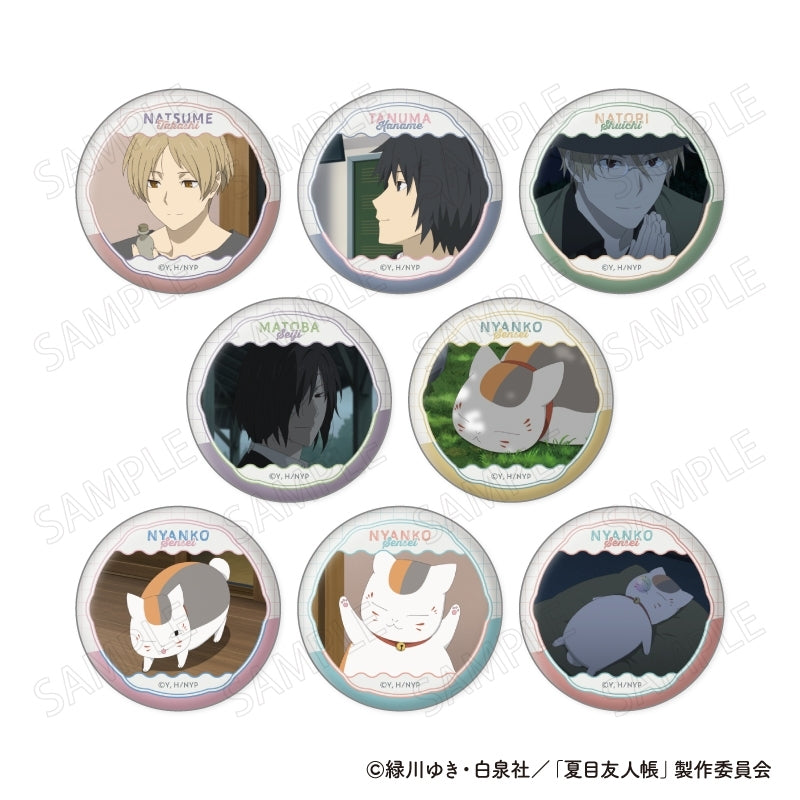 (1BOX=8)(Goods - Badge) Natsume's Book of Friends (Natsume Yuujinchou) Button Badge Collection(Blind Box -Single)