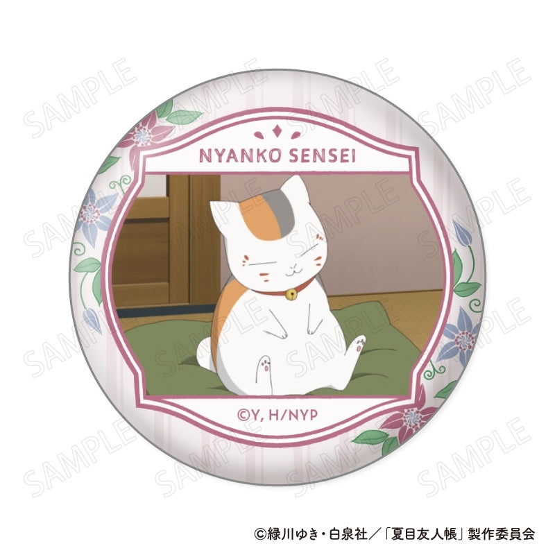 (1BOX=8)(Goods - Badge) Natsume's Book of Friends (Natsume Yuujinchou) Nyanko Sensei Face Collection Button Badge VOL. 2(Blind Box -Single)