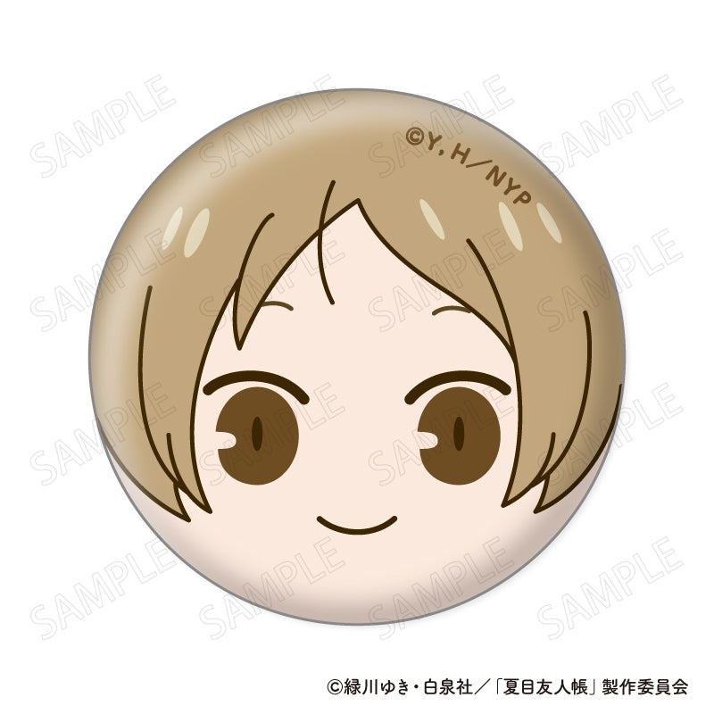 (1BOX=8)(Goods - Badge) Natsume's Book of Friends (Natsume Yuujinchou) MuniChara Badge(Blind Box -Single)
