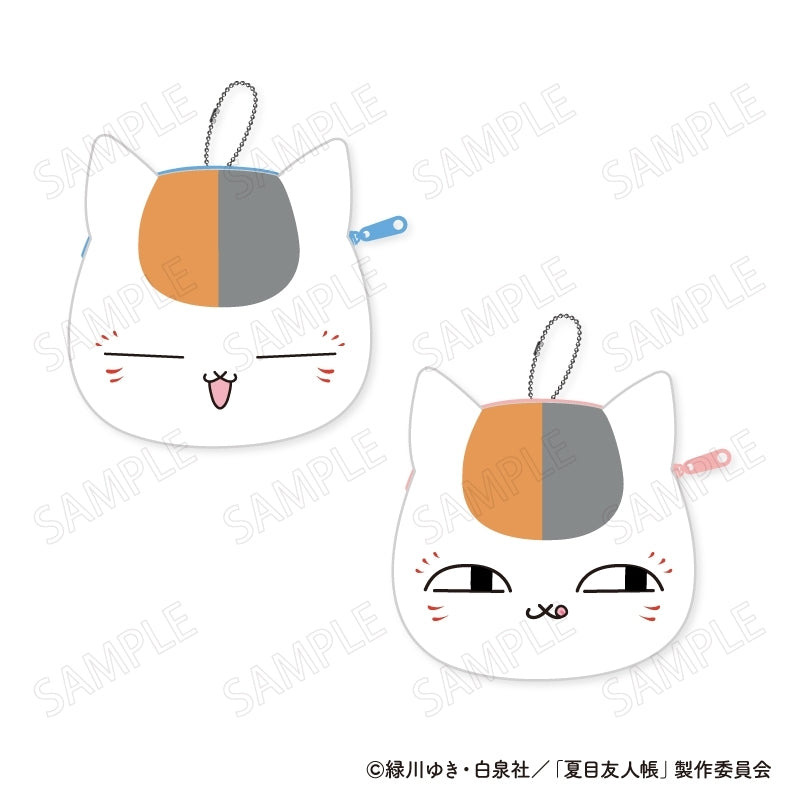(Goods - Pouch) Natsume's Book of Friends (Natsume Yuujinchou) Nyanko Sensei Mofumofu Mini Pouch A: Smiling
