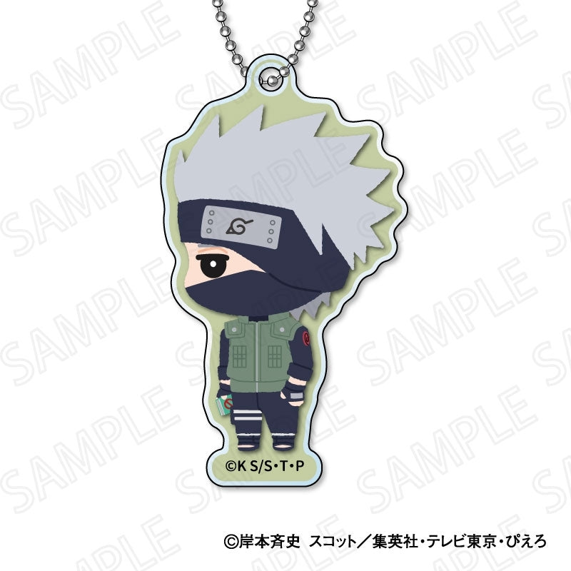 (1BOX=8)(Goods - Key Chain) NARUTO Shippuden TV Anime Mofumofu Acrylic Key Chain(Blind Box -Single)