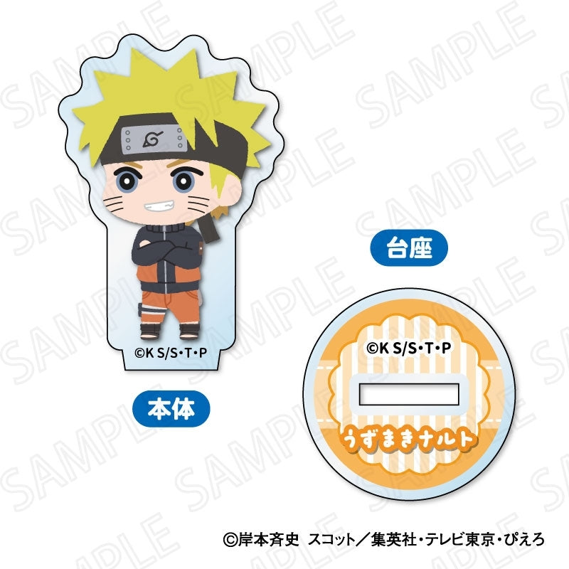 (1BOX=8)(Goods - Stand Pop) NARUTO Shippuden TV Anime Mofumofu Mini Acrylic Stand(Blind Box -Single)