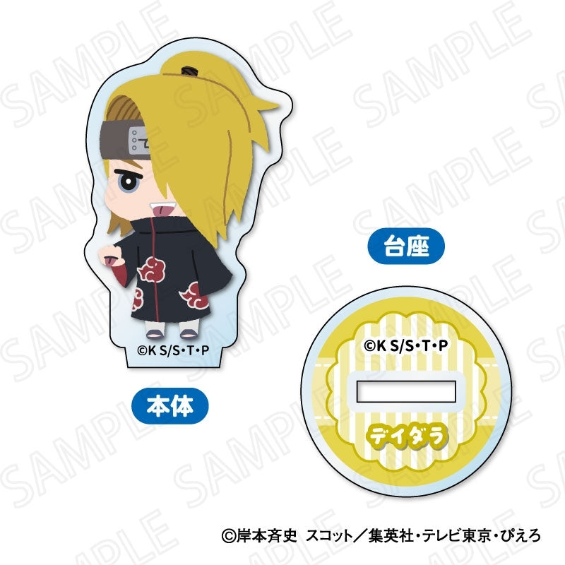 (1BOX=8)(Goods - Stand Pop) NARUTO Shippuden TV Anime Mofumofu Mini Acrylic Stand(Blind Box -Single)