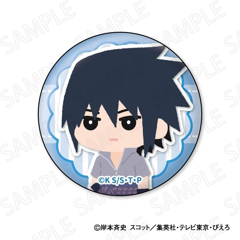 (1BOX=8)(Goods - Badge) NARUTO Shippuden TV Anime Mofumofu Button Badge Collection(Blind Box -Single)