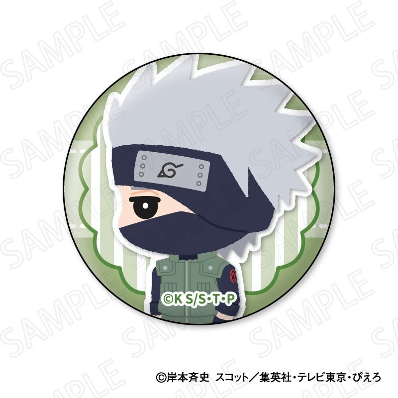 (1BOX=8)(Goods - Badge) NARUTO Shippuden TV Anime Mofumofu Button Badge Collection(Blind Box -Single)