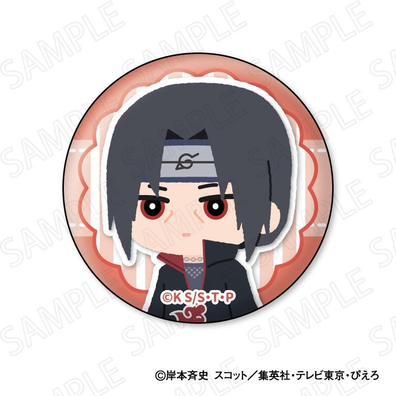 (1BOX=8)(Goods - Badge) NARUTO Shippuden TV Anime Mofumofu Button Badge Collection(Blind Box -Single)