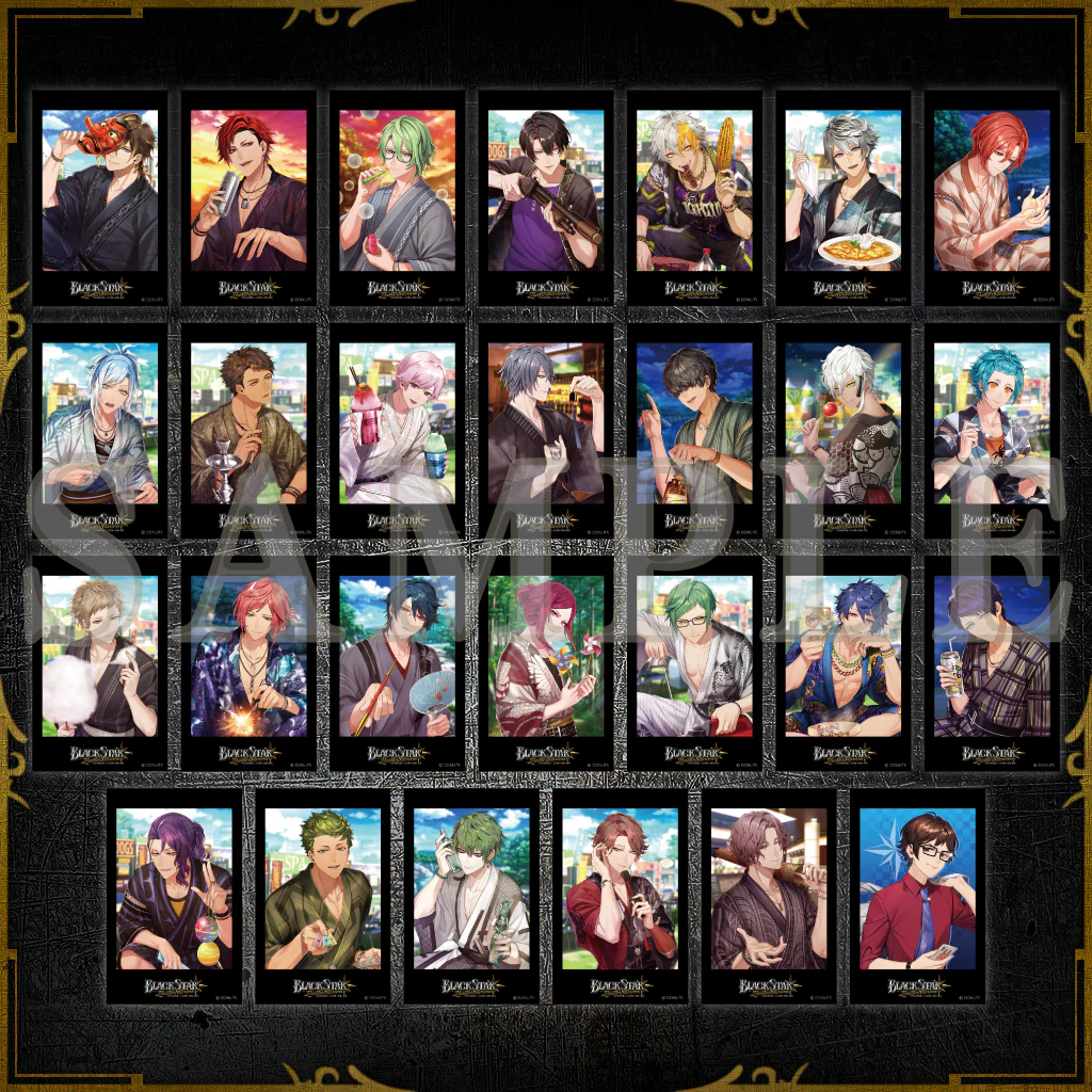[Black Star -Theater Starless-] //PreOrder// Photo Card Yukata Ver. (Blind Box -Single)