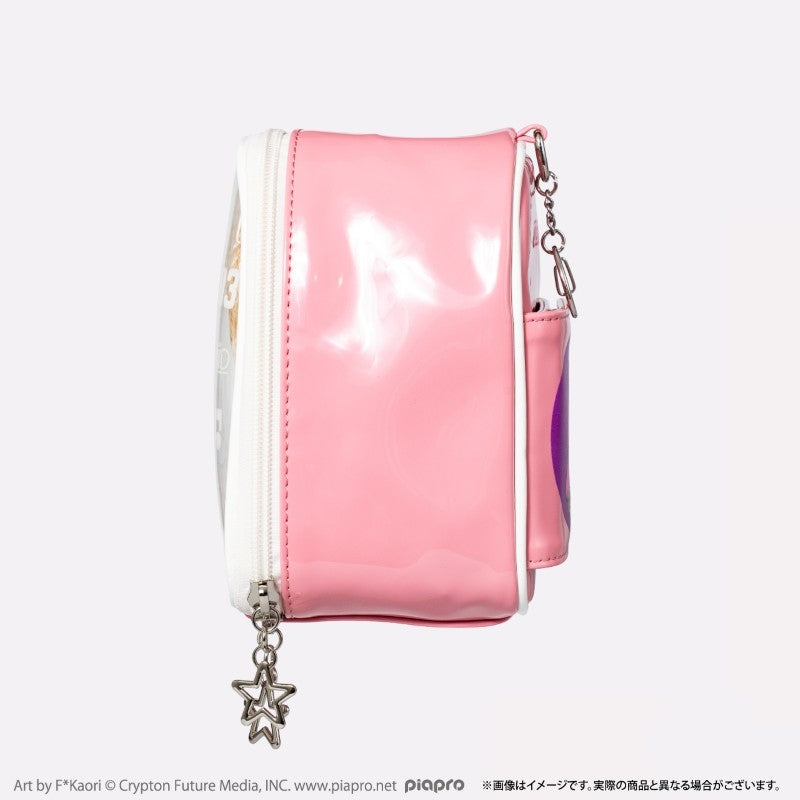 (Goods - Pouch) Piapro Characters Enamel Mascot  Pouch (Megurine Luka)